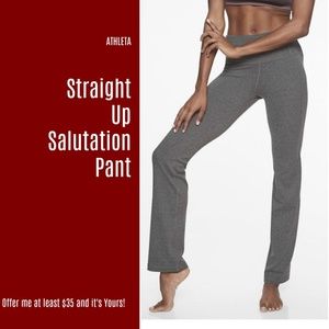NWT Athleta  Straight Up Salutation Pant (V3)